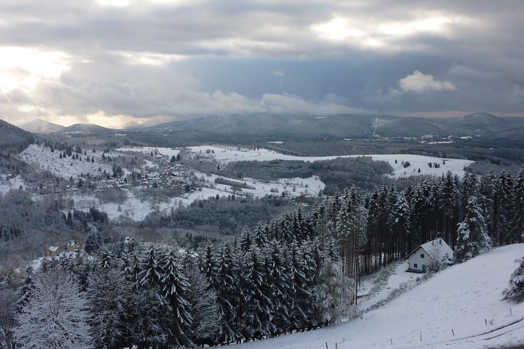 Gite Schlitteur Et Sapiniere Breitenbach Esterno foto